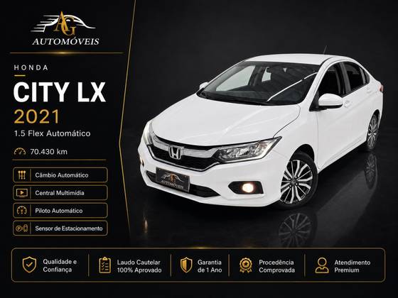 HONDA CITY 1.5 LX 16V FLEX 4P AUTOMÁTICO